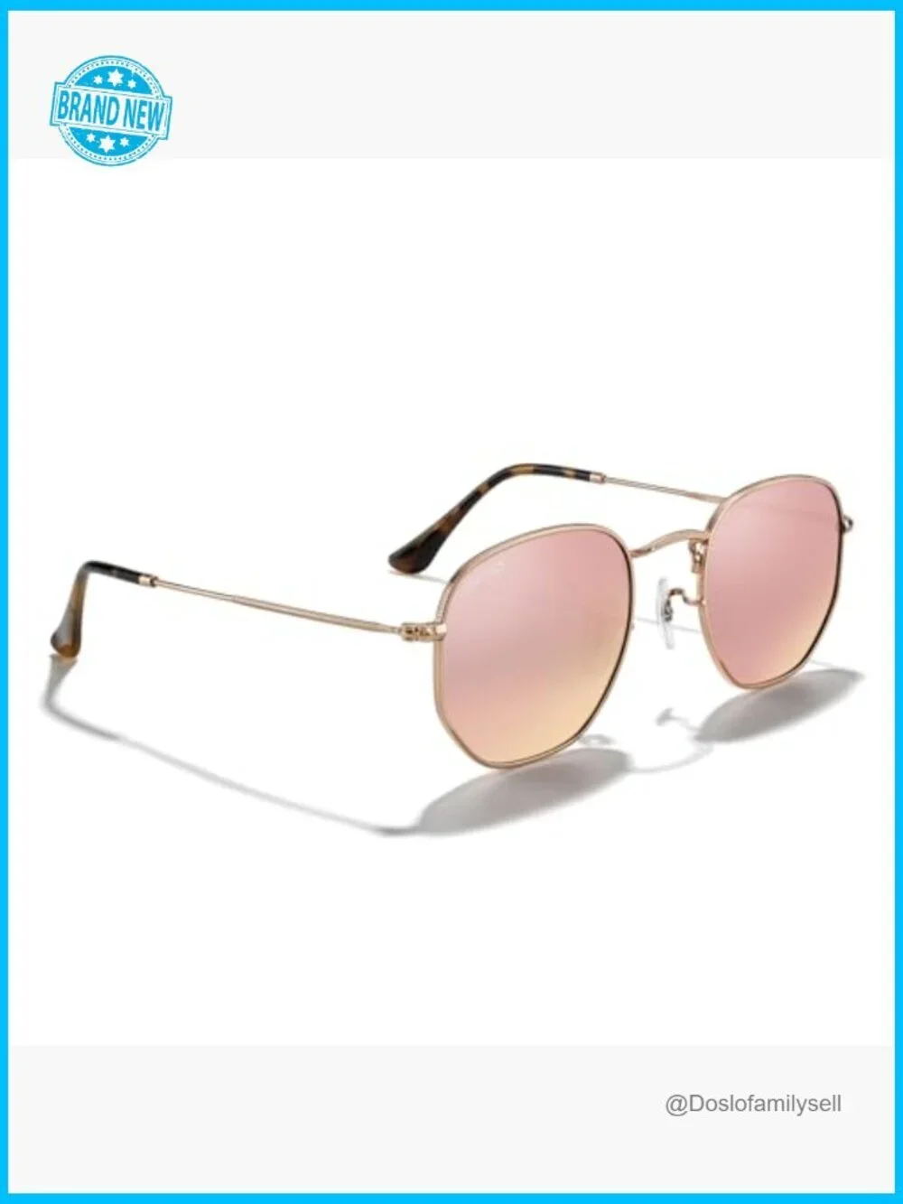 Vintage Polarized Metal Sunglasses Classic Retro Polygon Square Shades